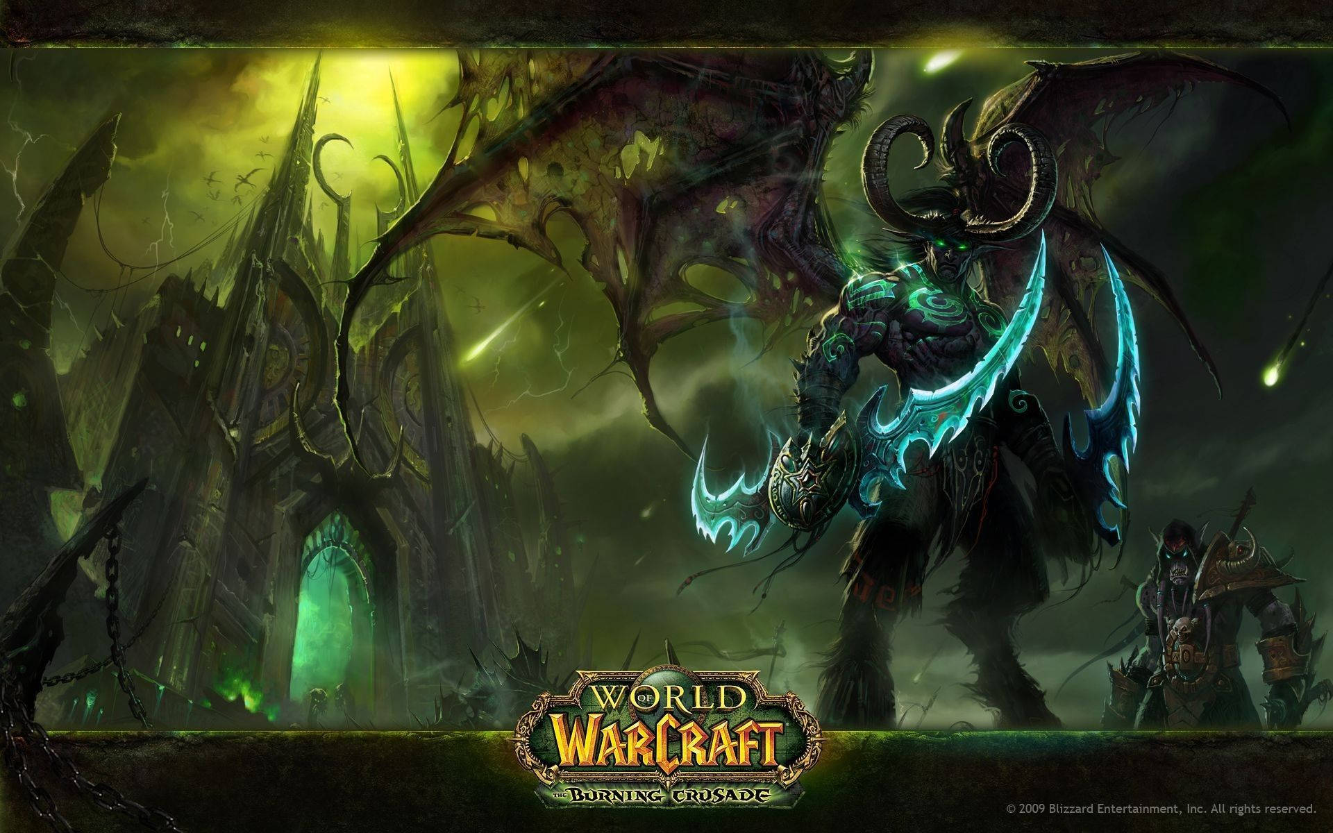 World Of Warcraft The Burning Crusade Black Temple Background