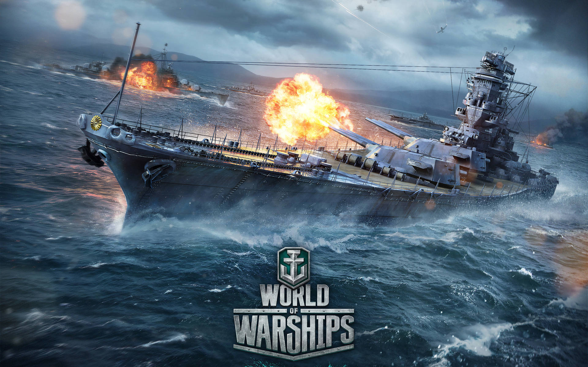 World Of Warship Poster Background