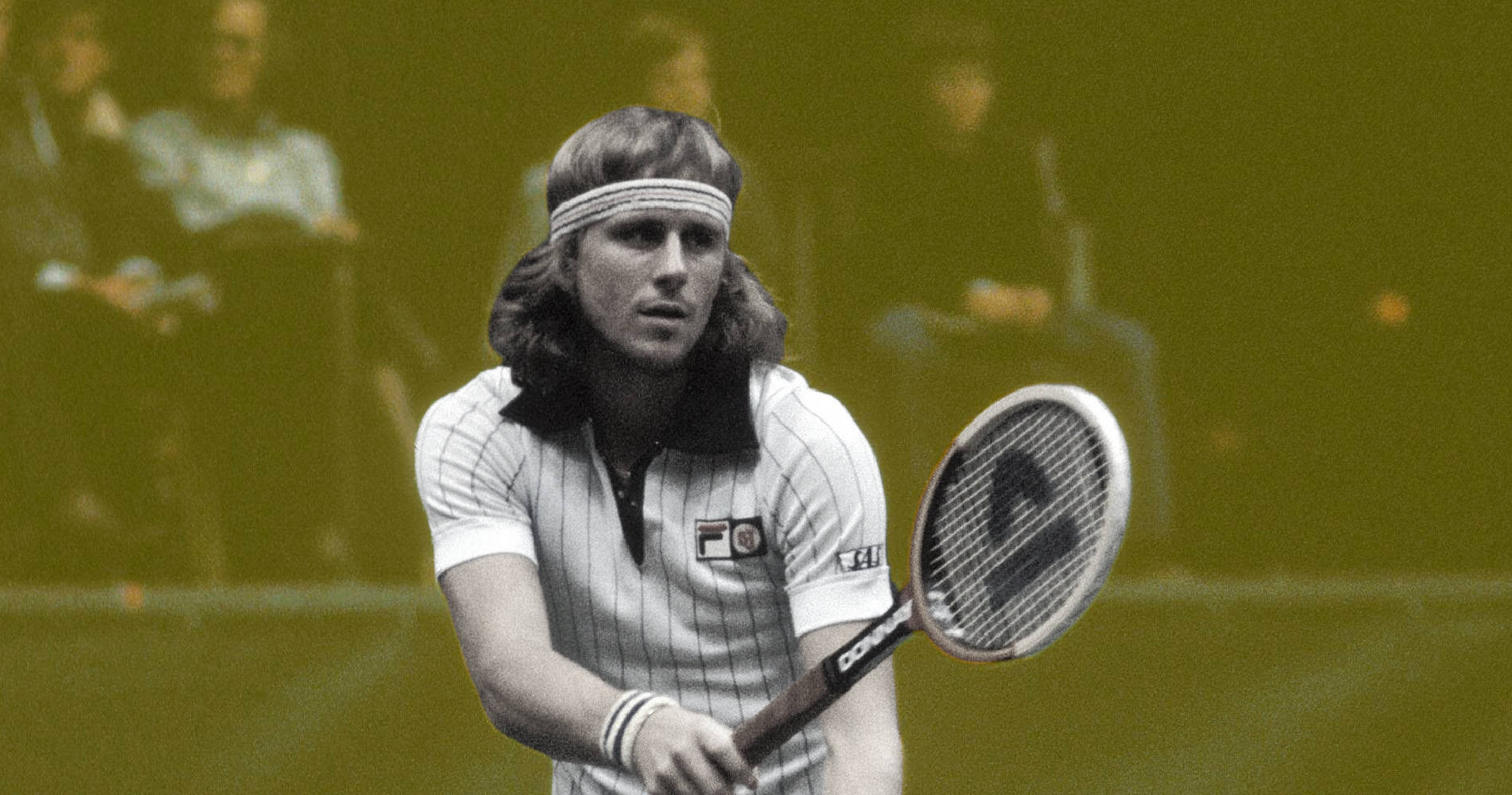 World's Top Ranked Tennis Player Björn Borg Background