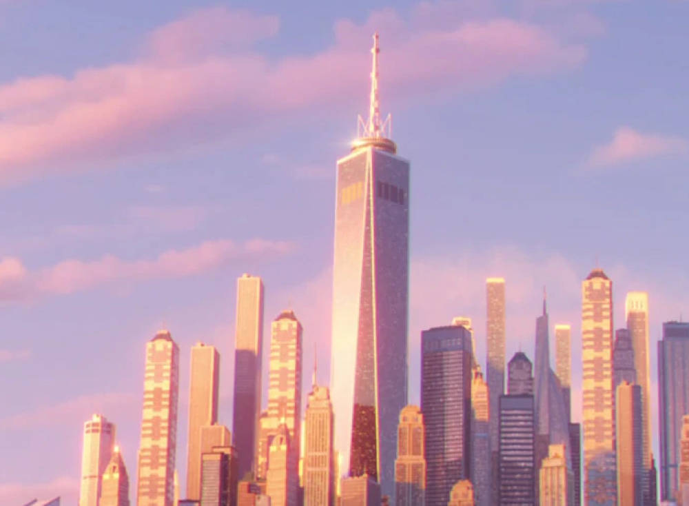 World Trade Center Aesthetic Background