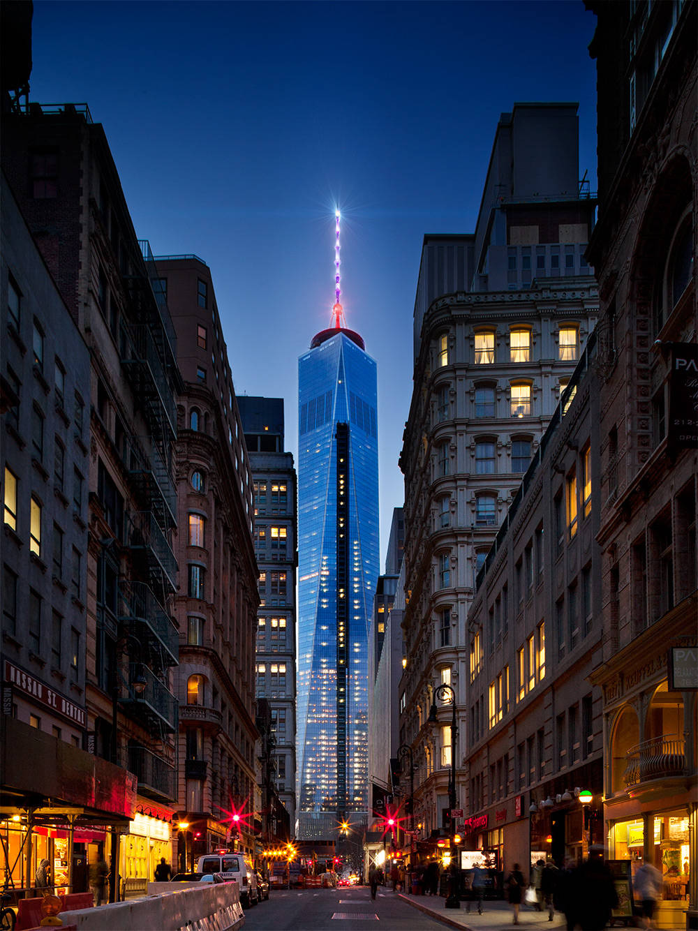 World Trade Center At Night