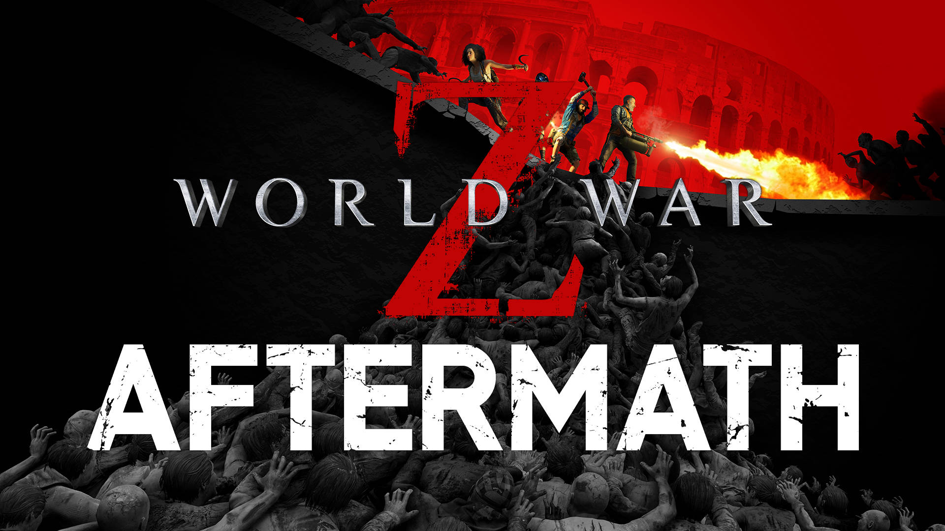 World War Z Aftermath Red Background