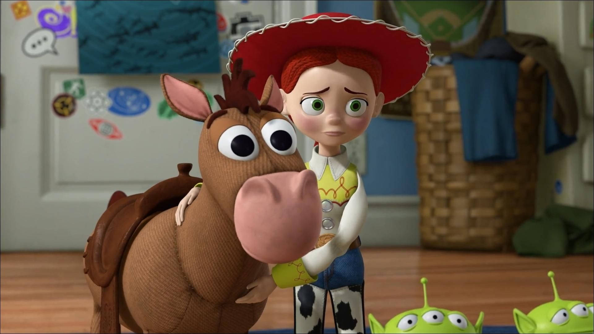 Worried Bullseye Toy Story