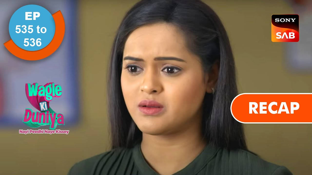 Worried Sakhi Wagle On Sony Sab Background