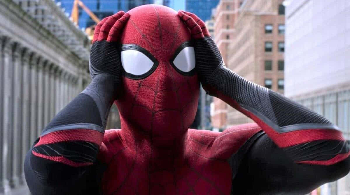 Worried Spider-man Pfp Background
