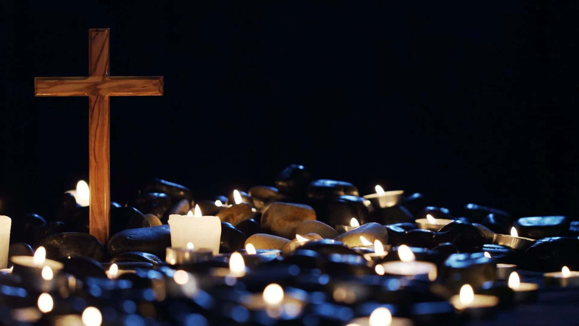 Worship God With Compassion Background