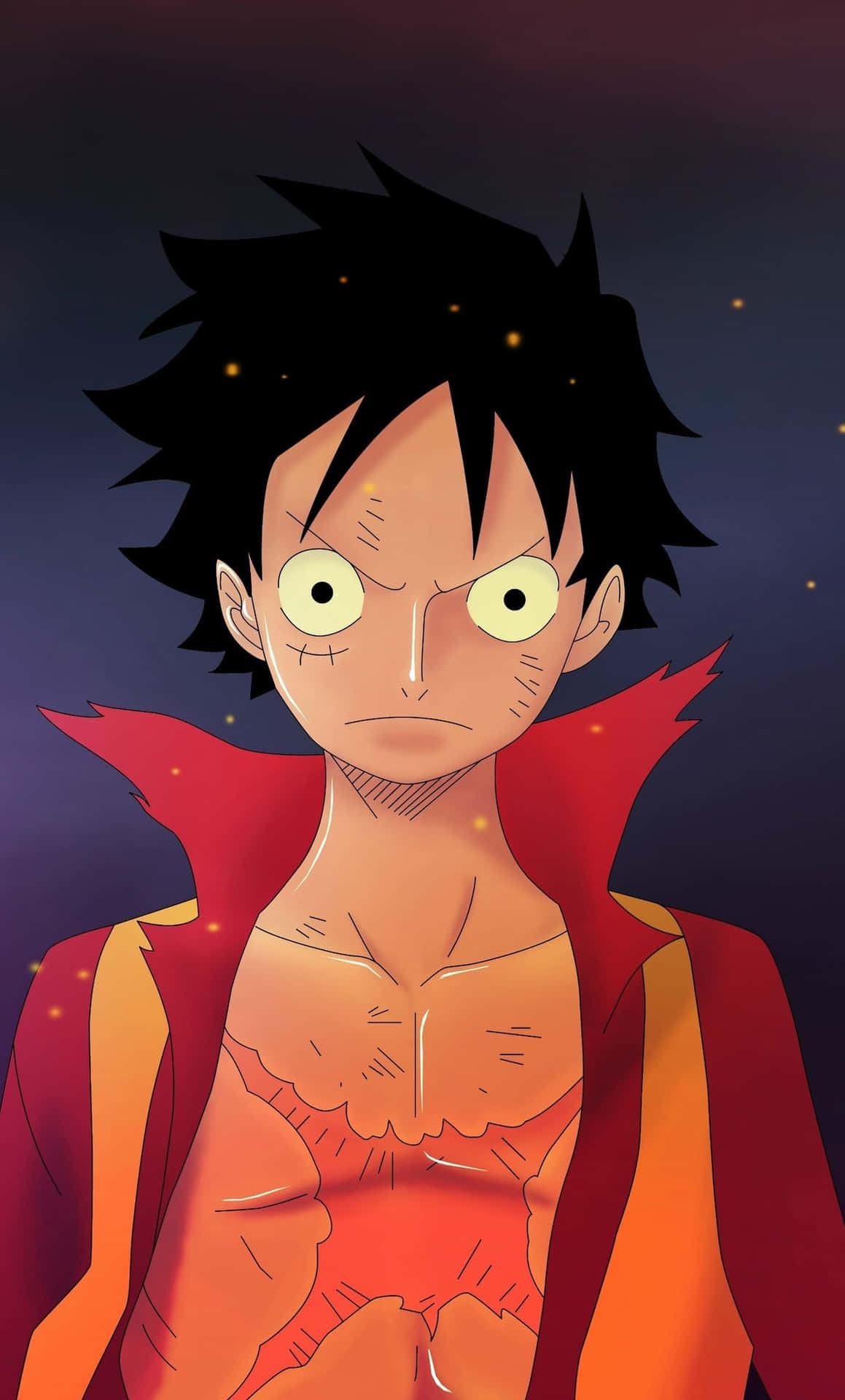 Wounded One Piece Luffy Phone
