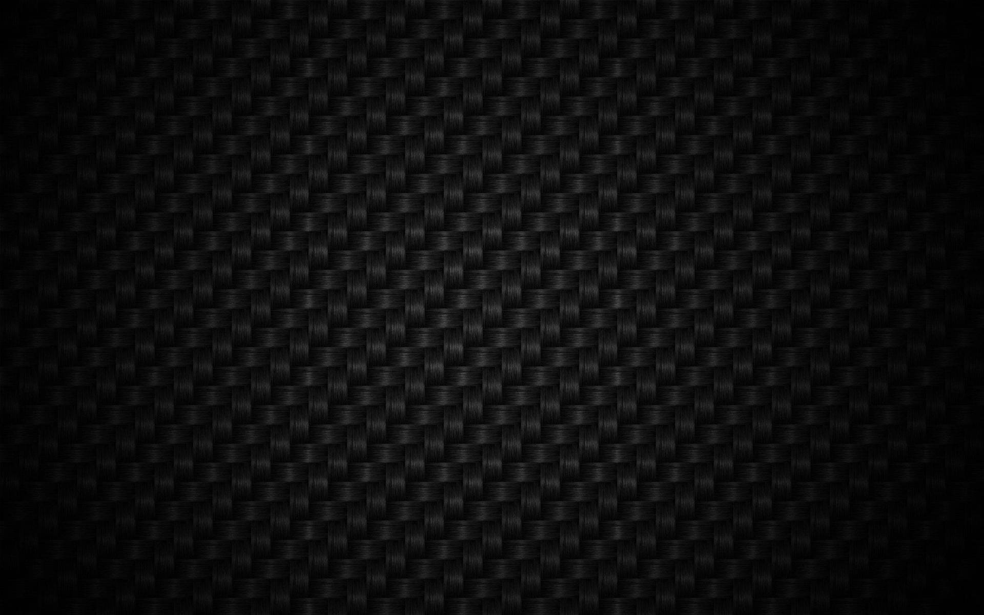 Woven Total Black Surface Background