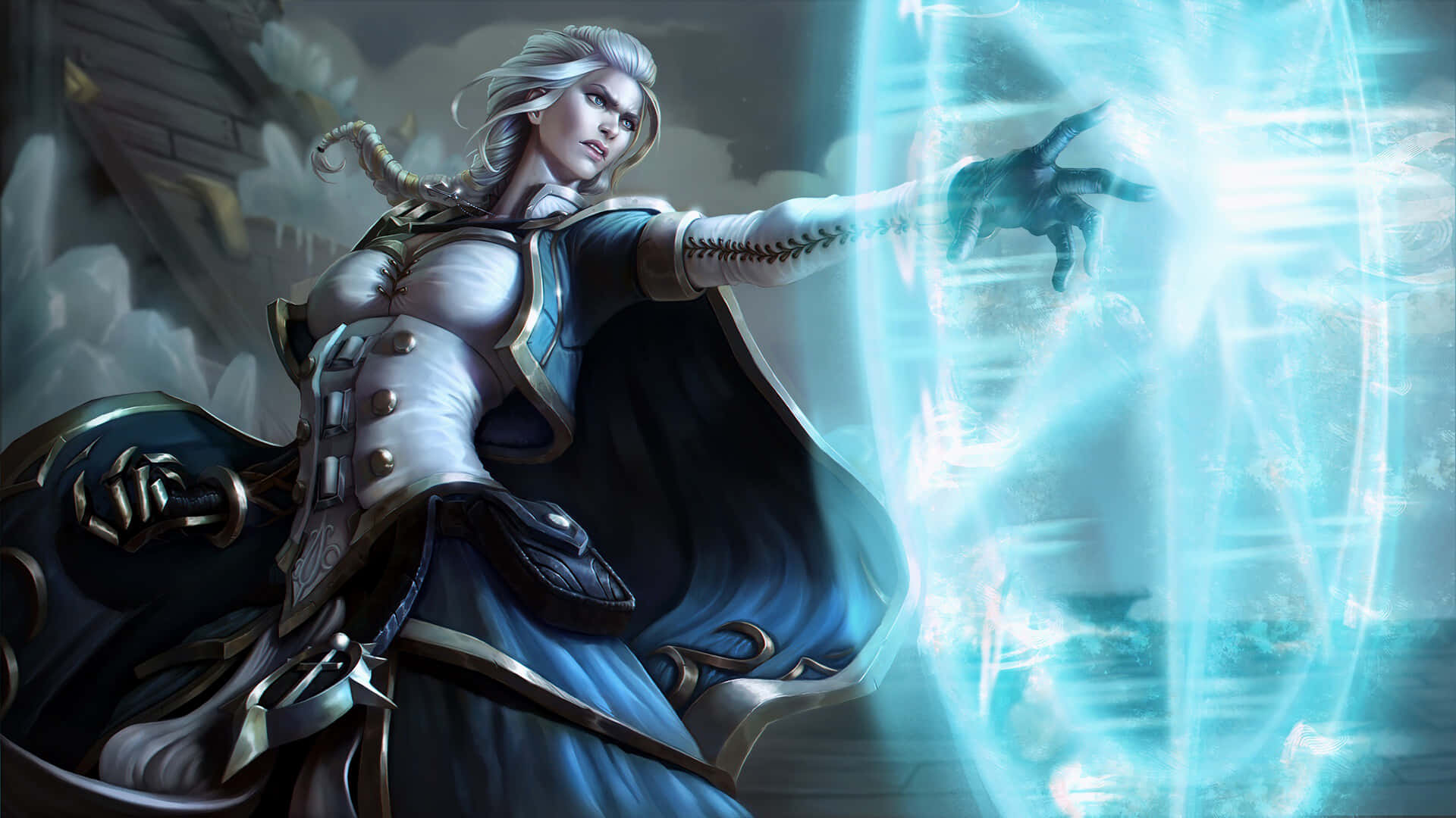 Wow 4k Lady Jaina Fanart Background