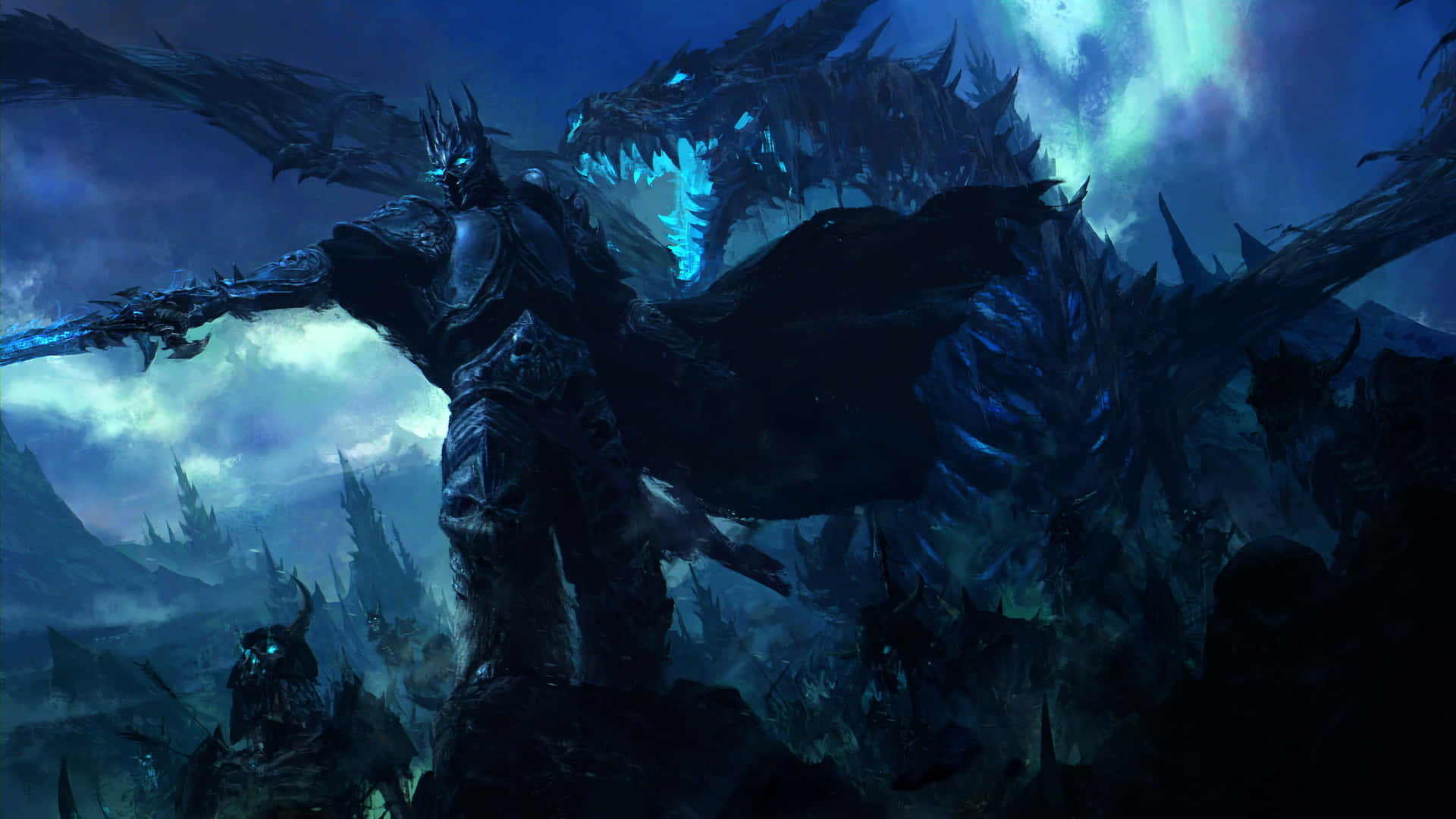 Wow 4k Lich King Background