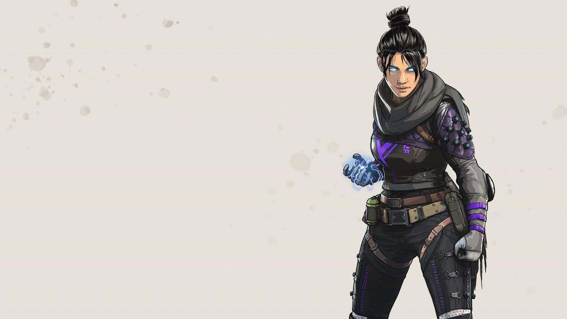 Wraith From Apex Legends Computer Background
