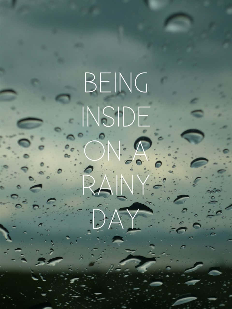 Wrap Yourself Up In A Blanket And Relax On A Rainy Day!