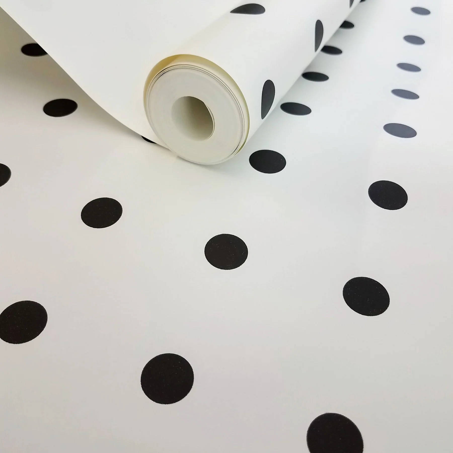 Wrapping Paper Black Dot Iphone Background