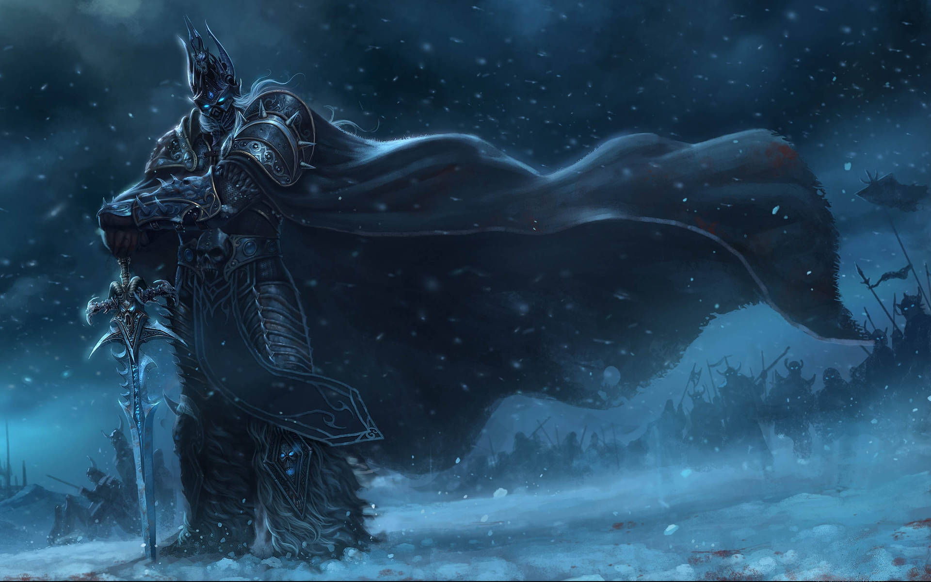 Wrath Of The Lich King Poster Background