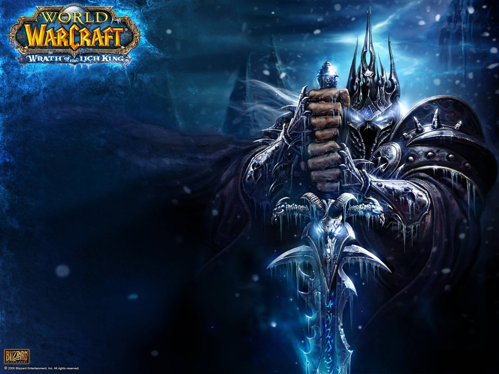 Wrath Of The Lich King Sword Background
