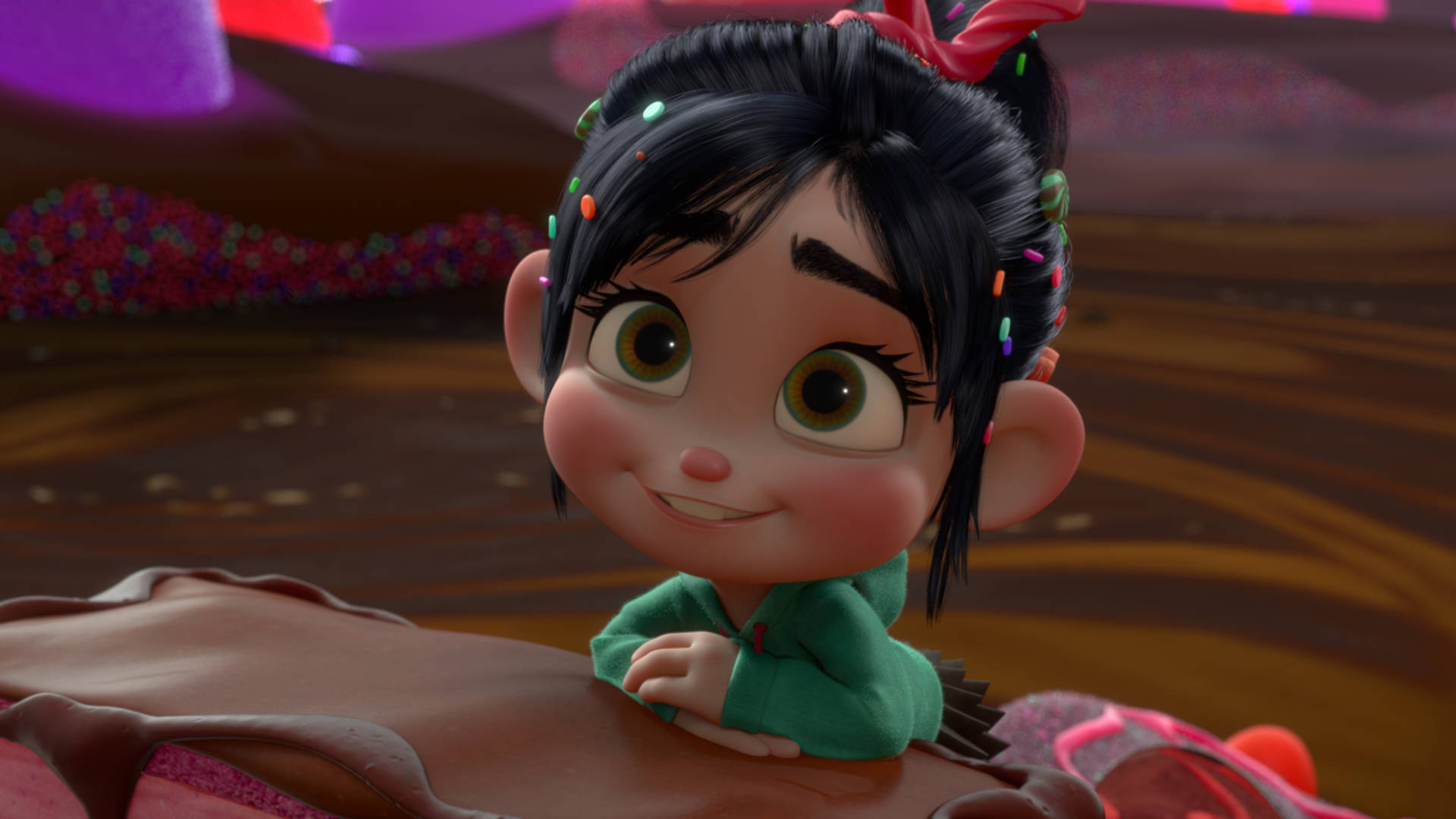 Wreck-it Ralph Charming Vanellope Background