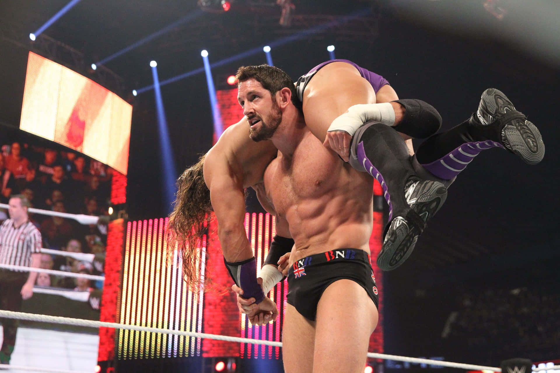 Wresting Throw Wade Barrett