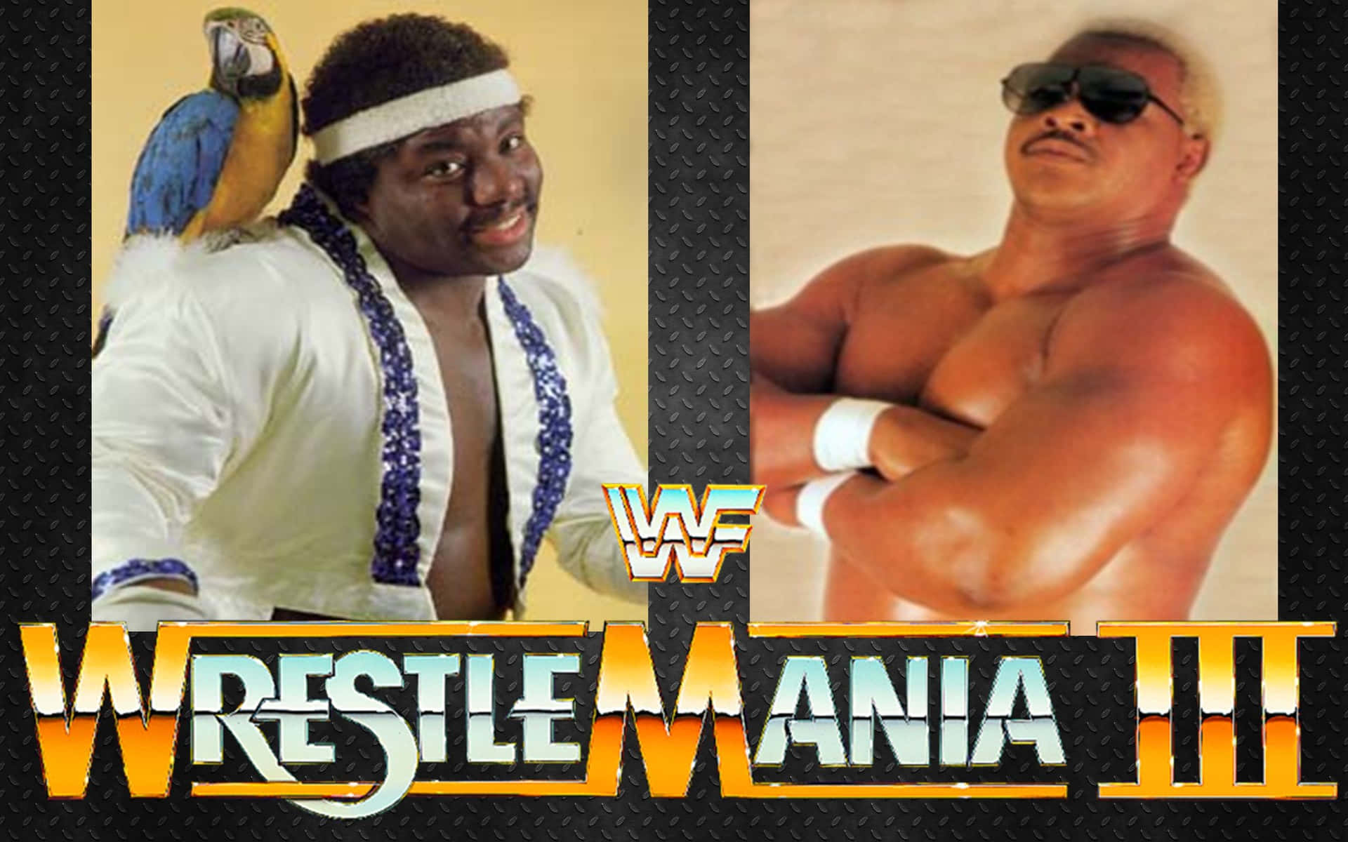 Wrestlemania Event Butch Reed Background