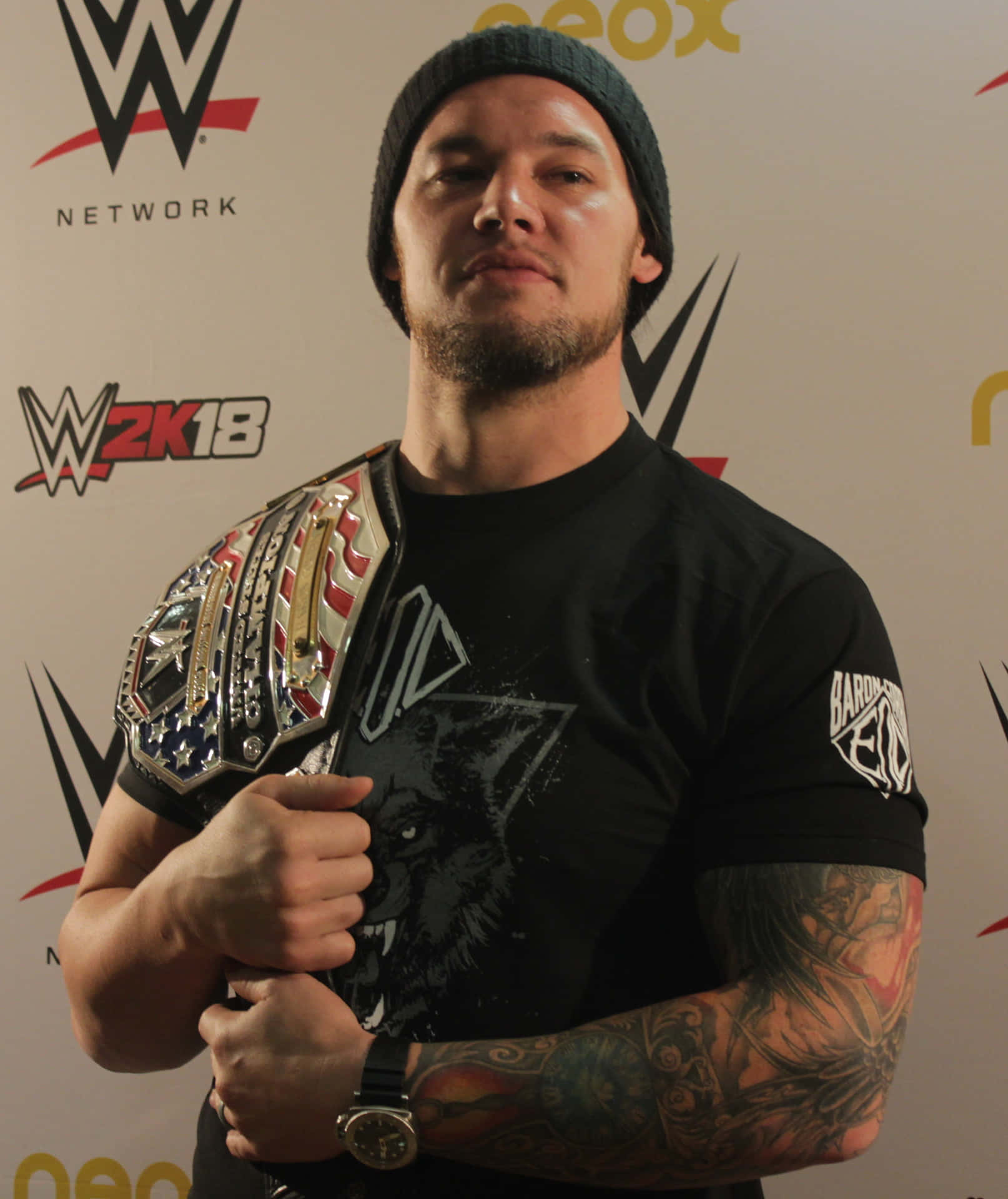 Wrestler Baron Corbin At W2k18 Event