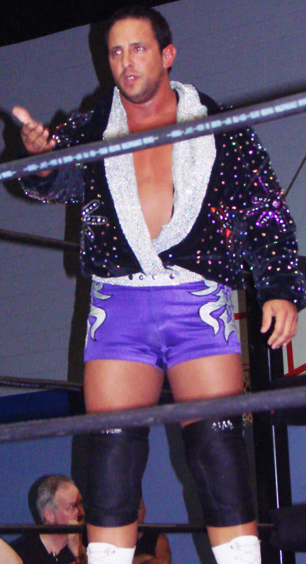 Wrestler Billy Kidman In Sparkling Jacket Background