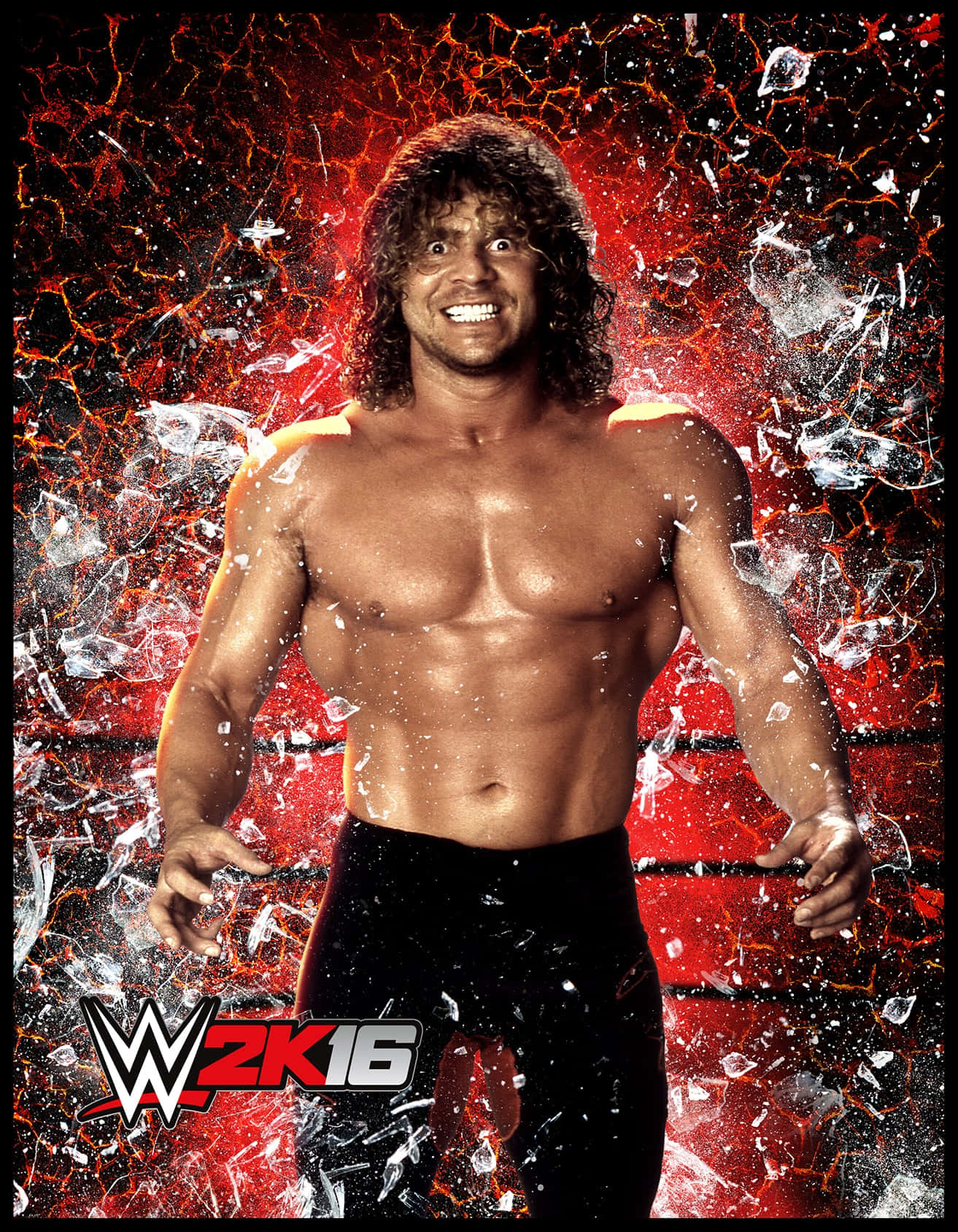 Wrestler Brian Pillman W2k16 Poster Background