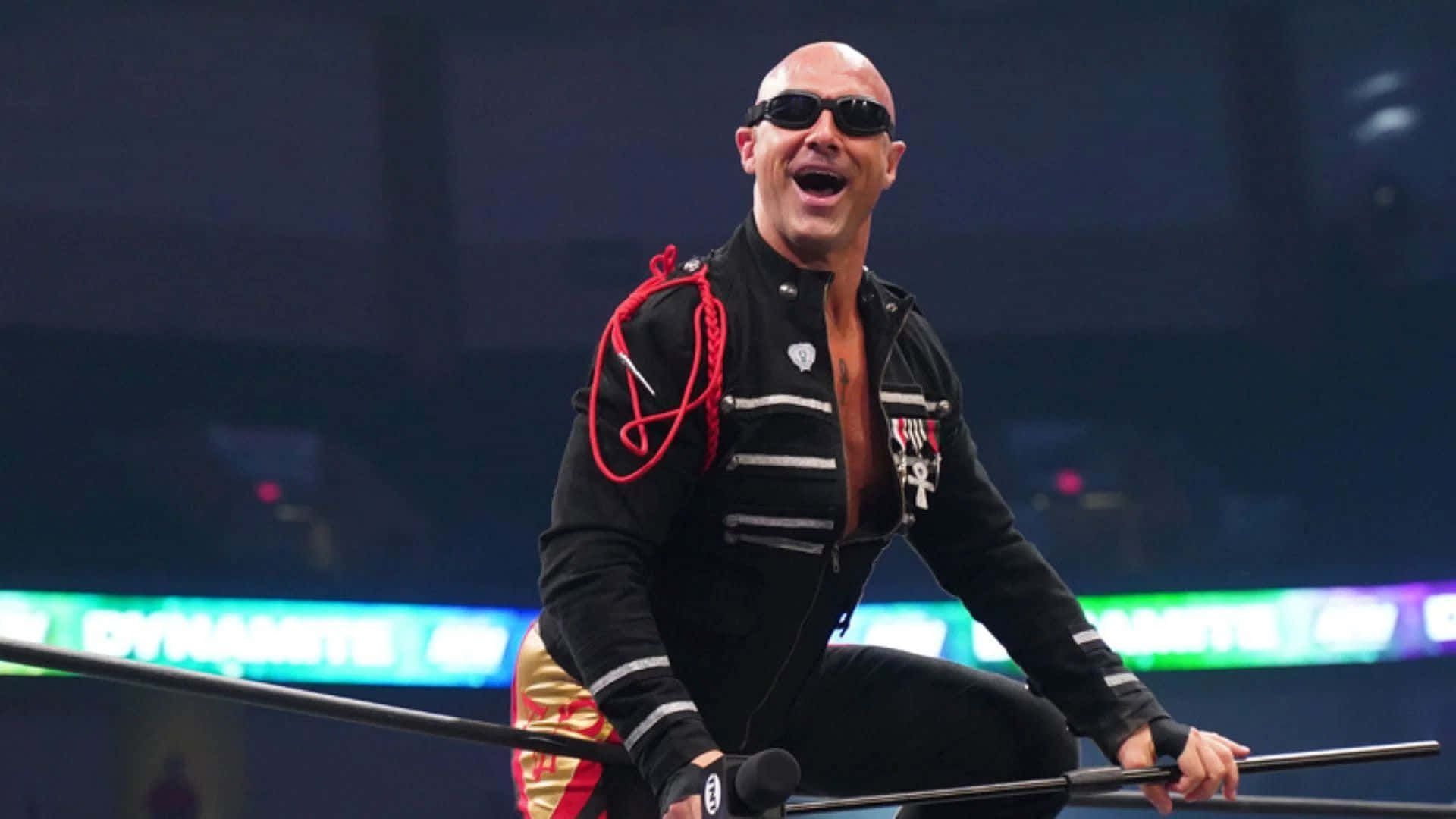 Wrestler Christopher Daniels Ring Entrance Background