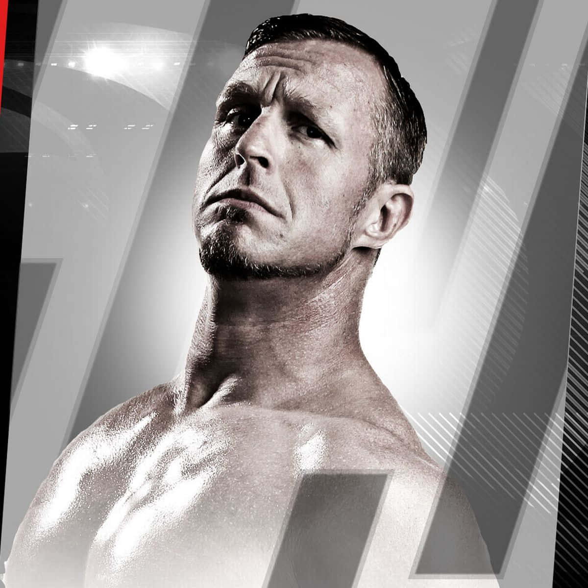 Wrestler Doug Williams Portrait Background