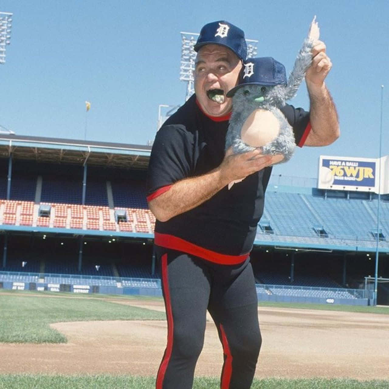 Wrestler George Steele And Mine Background