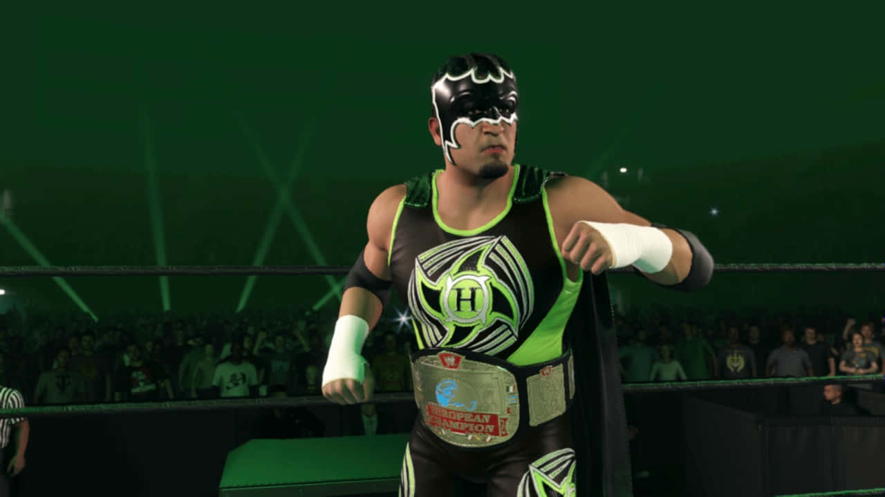 Wrestler Hurricane Championship Belt Background