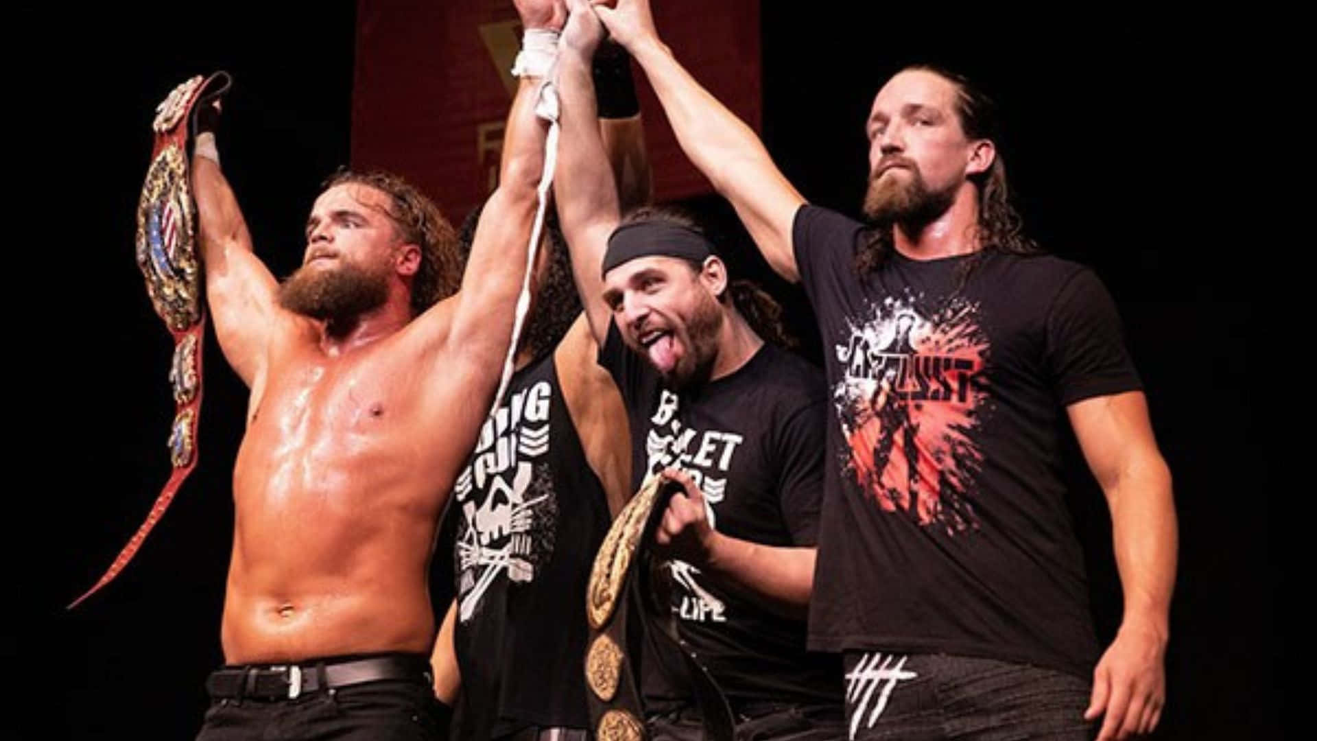 Wrestler Juice Robinson Iwgp Champion Background