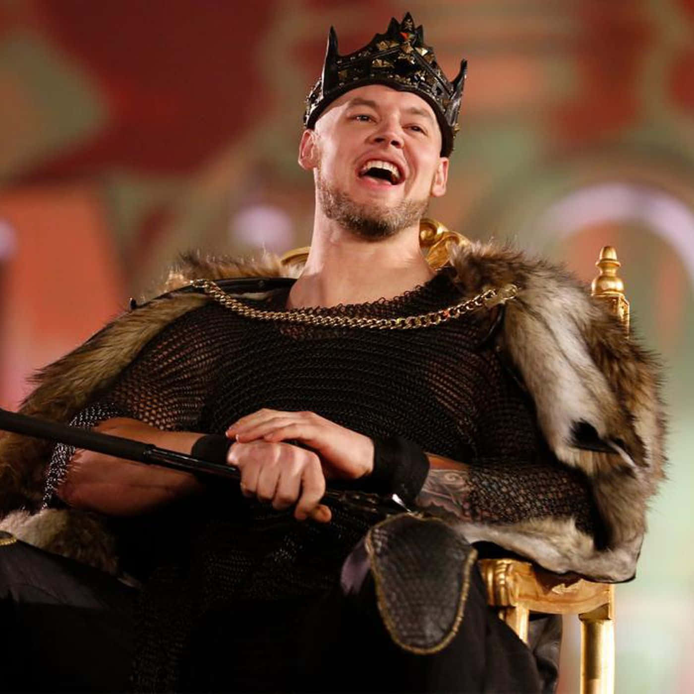Wrestler King Baron Corbin Background
