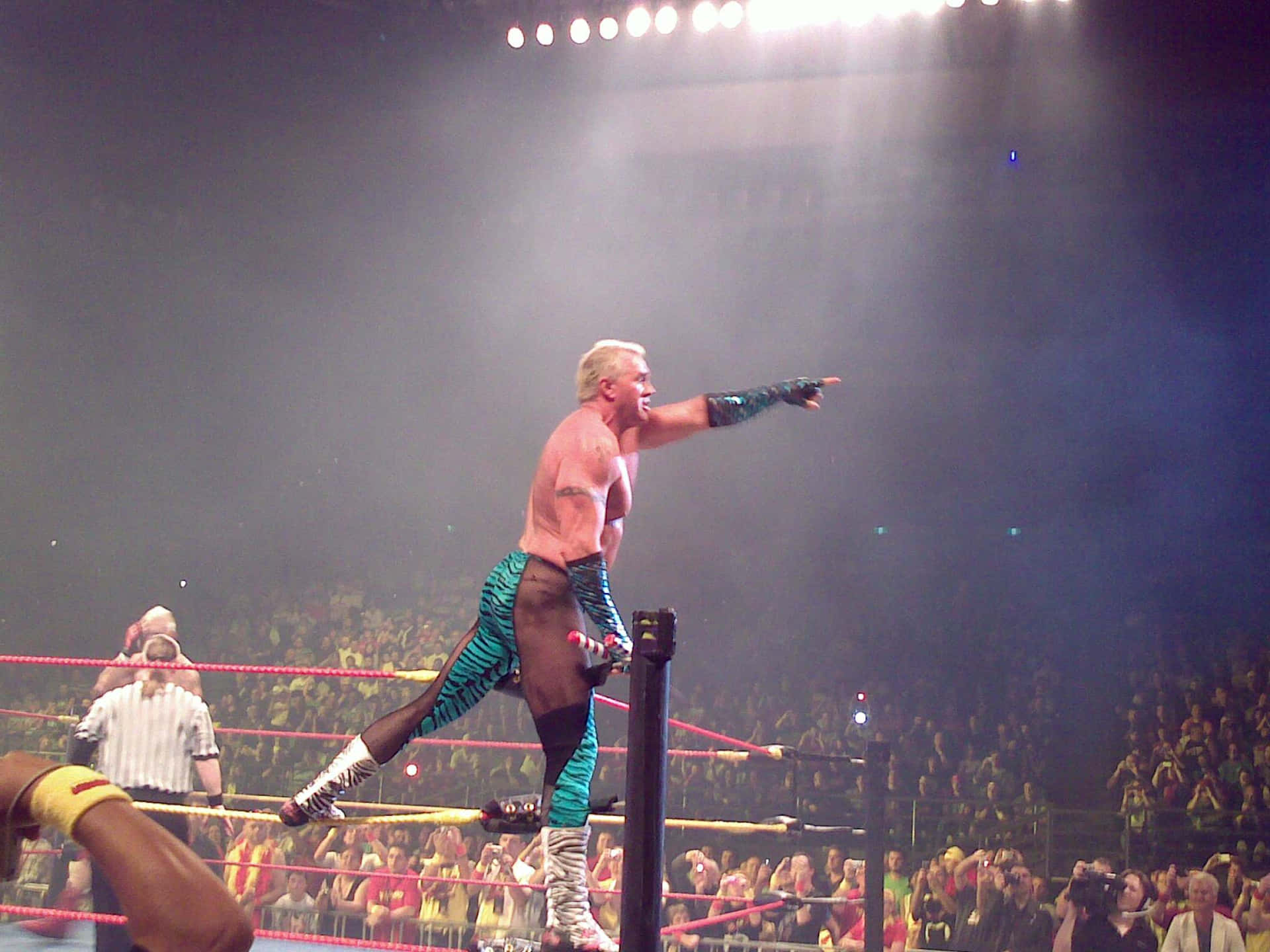 Wrestler_ Performing_in_ Ring.jpg Background