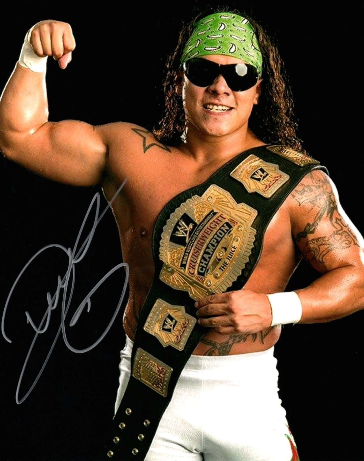 Wrestler_with_ Championship_ Belt_and_ Sunglasses Background