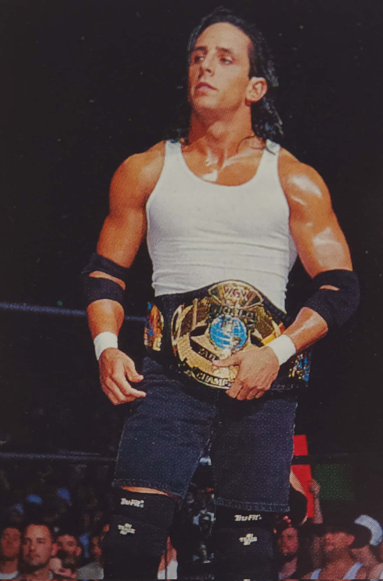 Wrestler_with_ Championship_ Belt Background