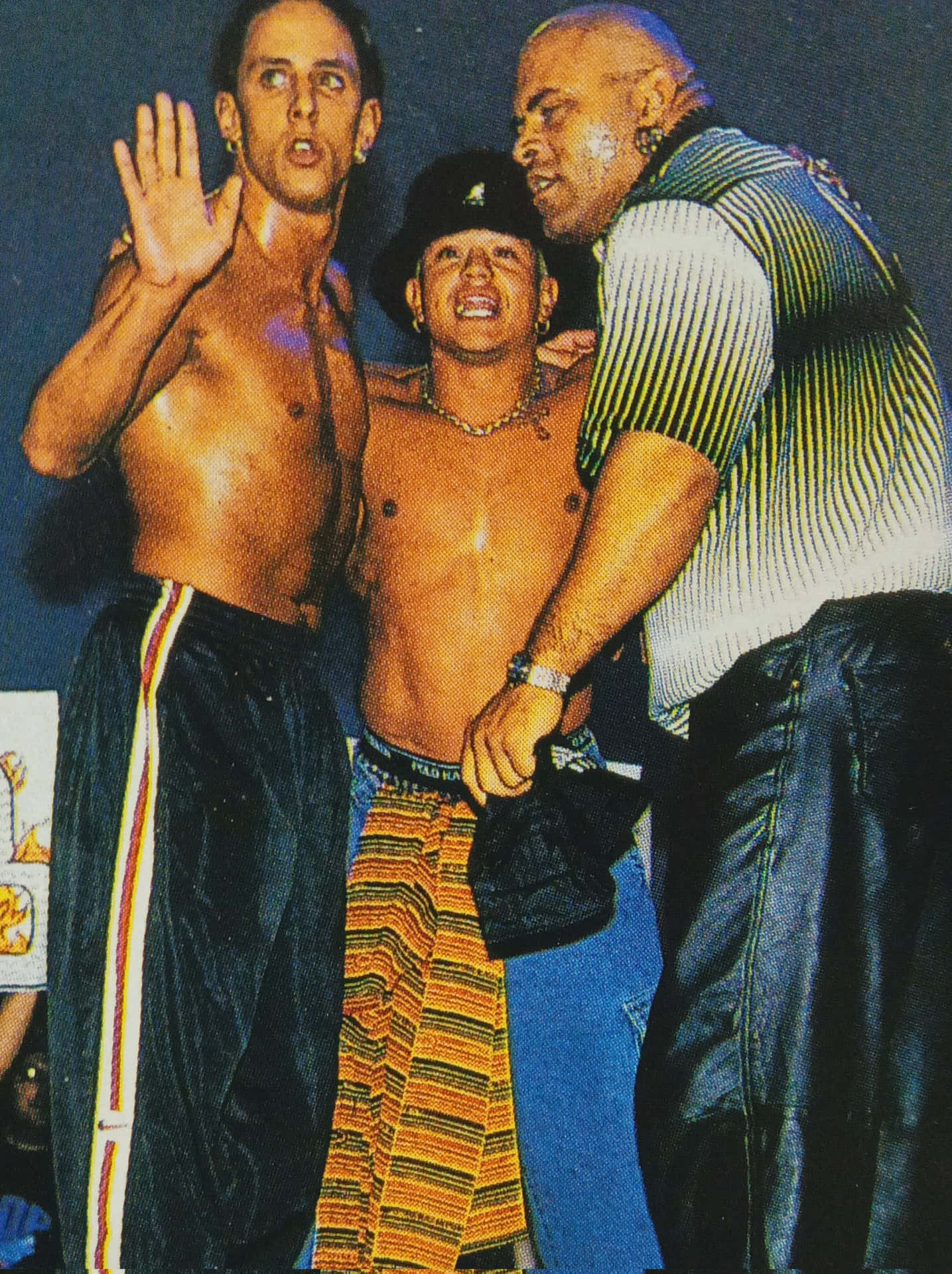 Wrestlers_ Backstage_ Moment Background