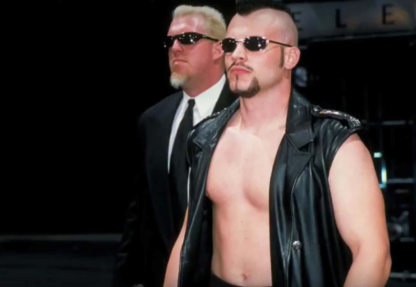 Wrestlersin Sunglasses Background