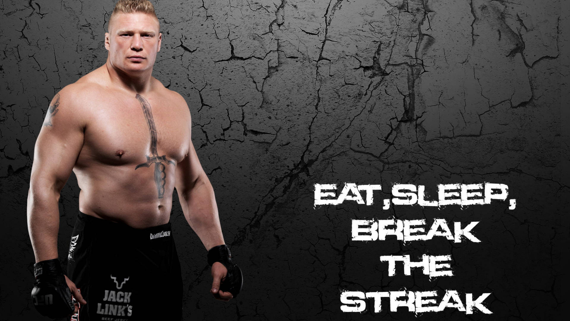 Wrestling Athlete With Quotes Background