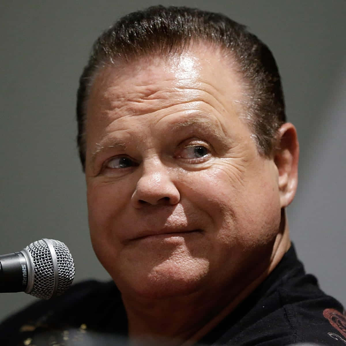Wrestling Legend Jerry Lawler In Action