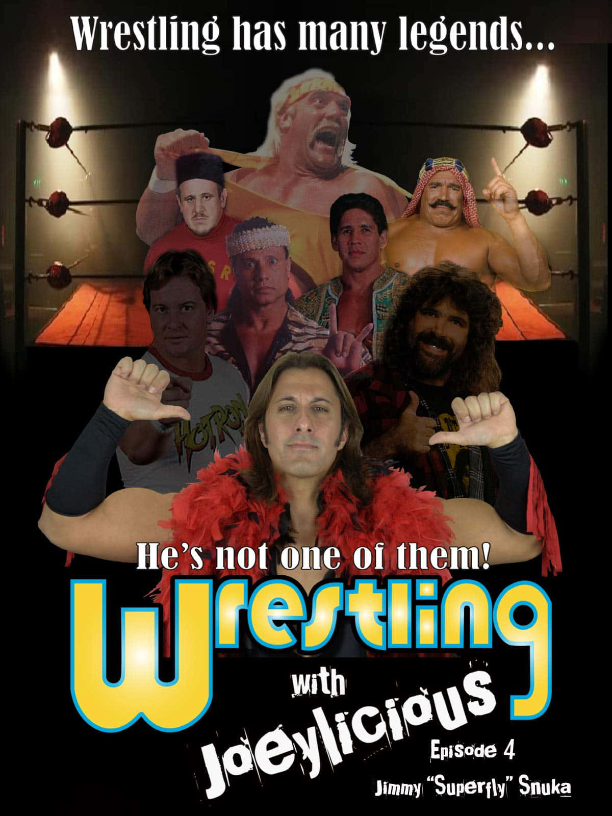 Wrestling Legends Jimmy Snuka Background