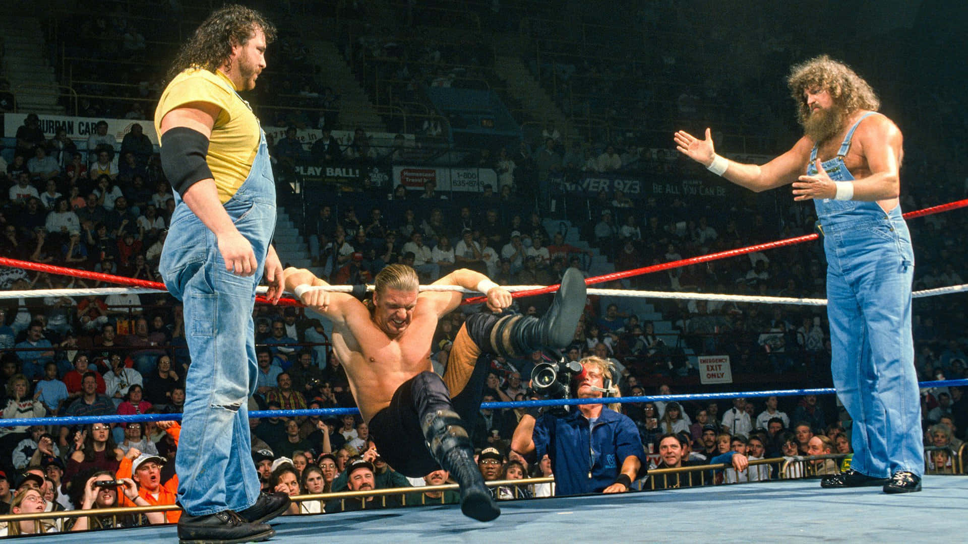 Wrestling_ Match_ Showdown Background