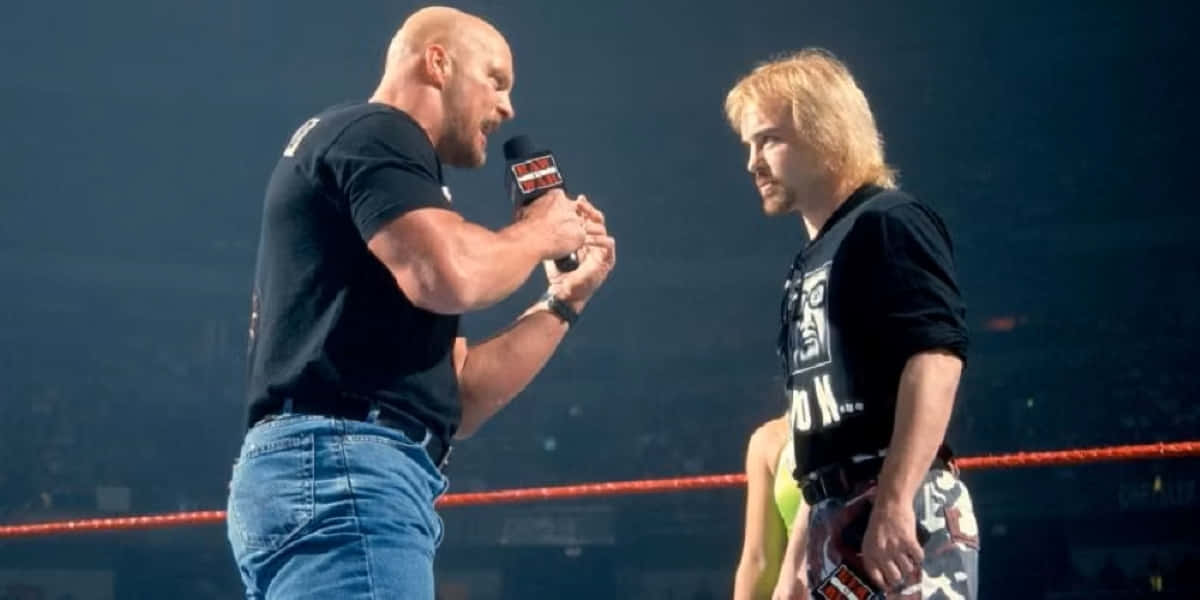 Wrestling Promo Confrontation Background