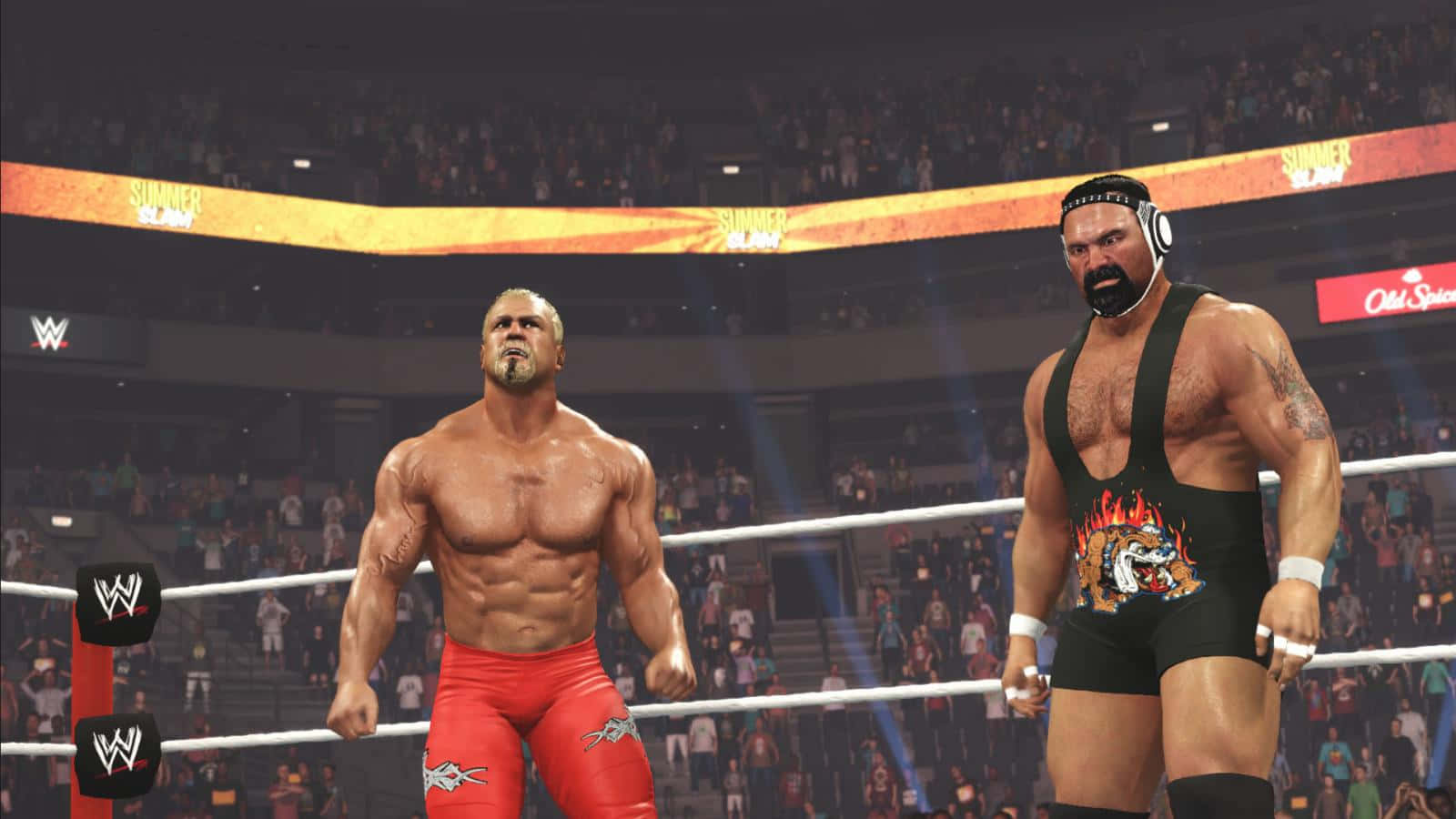 Wrestling Showdownat Summer Slam Background