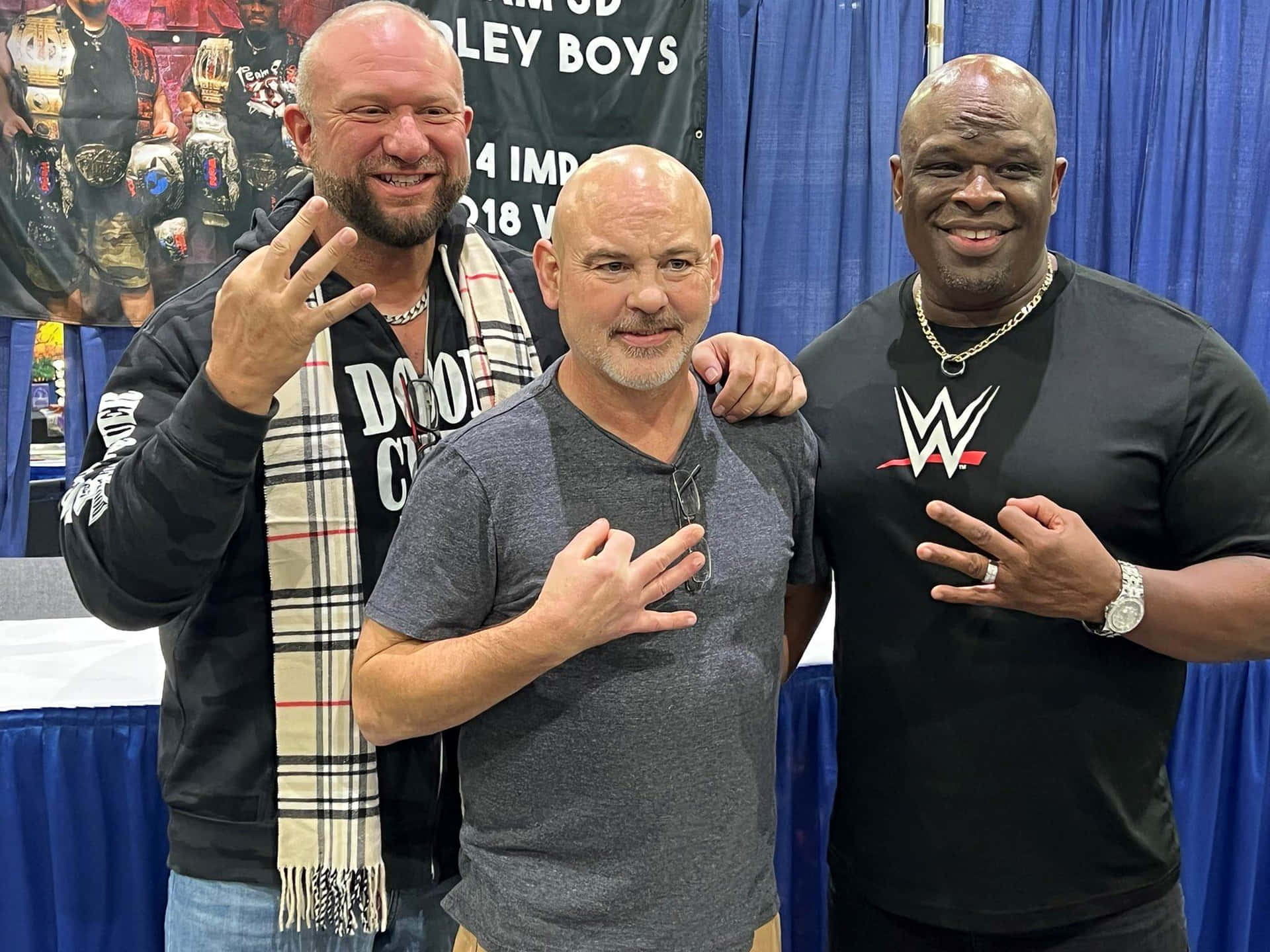 Wrestling Stars Meetand Greet Background
