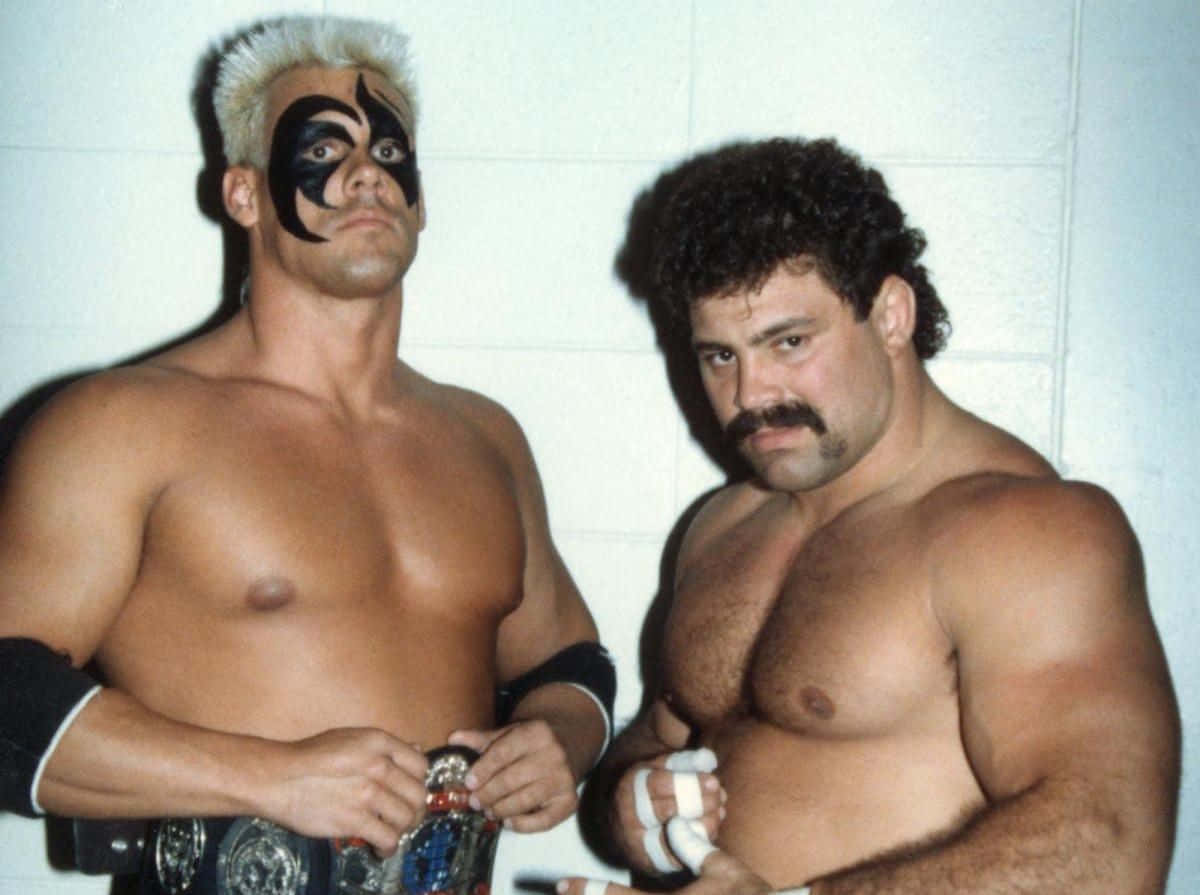 Wrestling_ Tag_ Team_ Champions_ Backstage Background