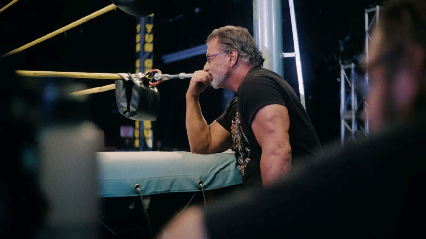 Wrestling Trainer Al Snow Ringside Background
