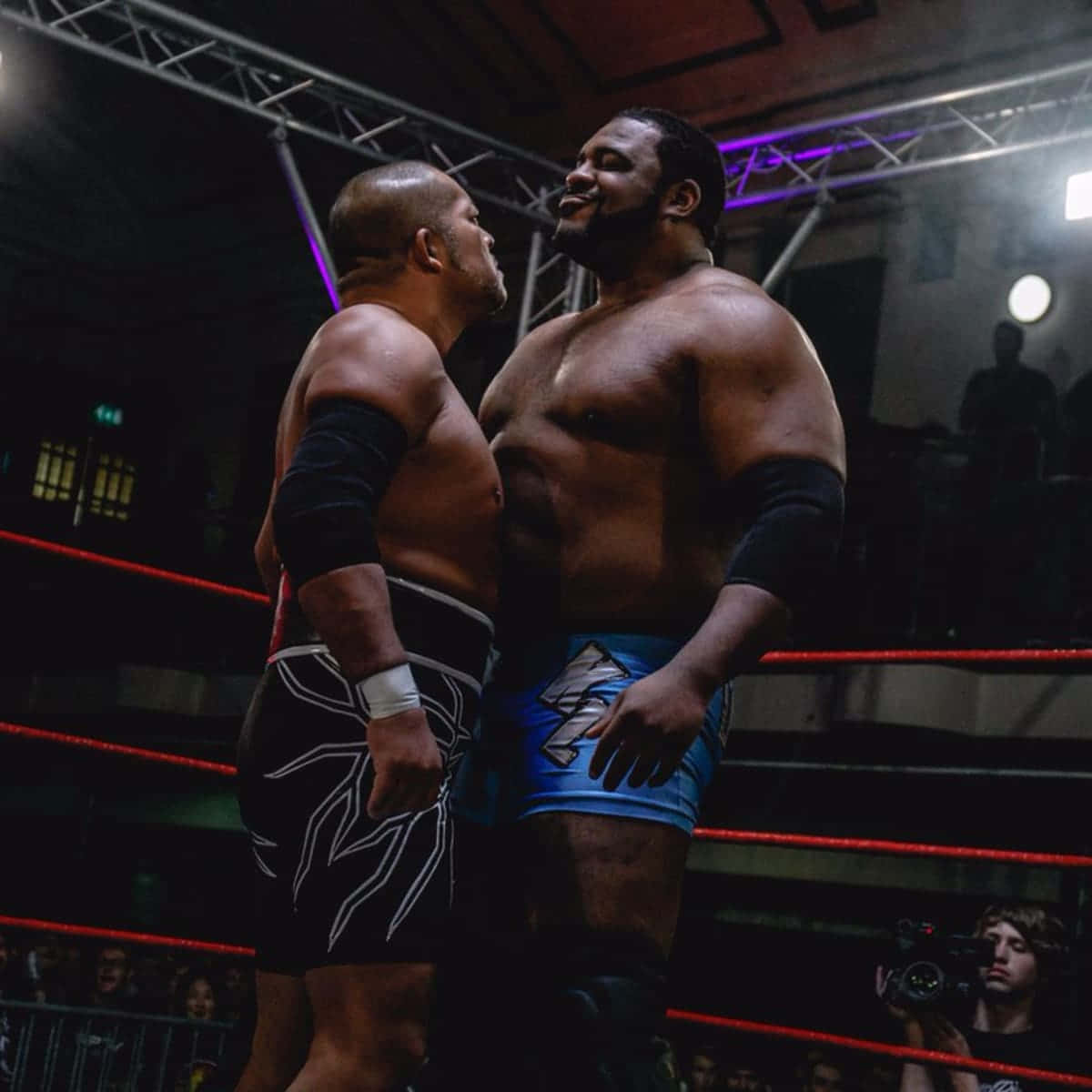 Wrestling Warriors: Keith Lee Vs Tomohiro Ishii At Revolution Pro Wrestling Event. Background