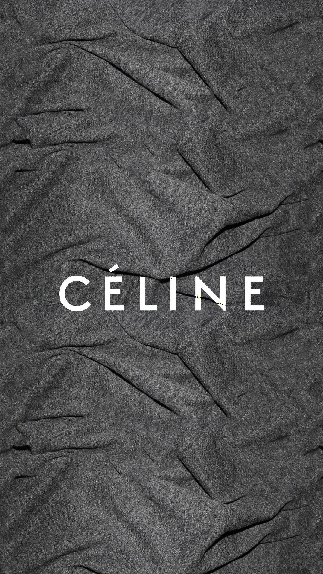 Wrinkled Gray Cloth Celine Background