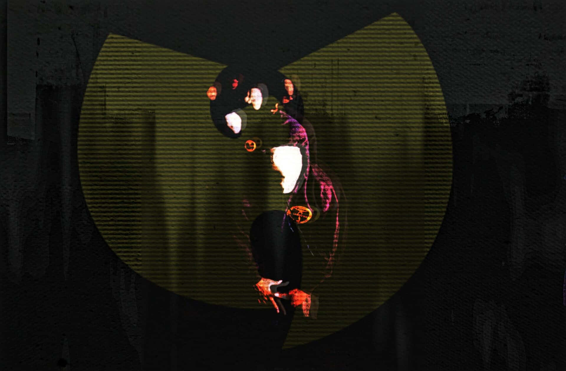 Wu Tang Clan Grunge Logo 4k Background
