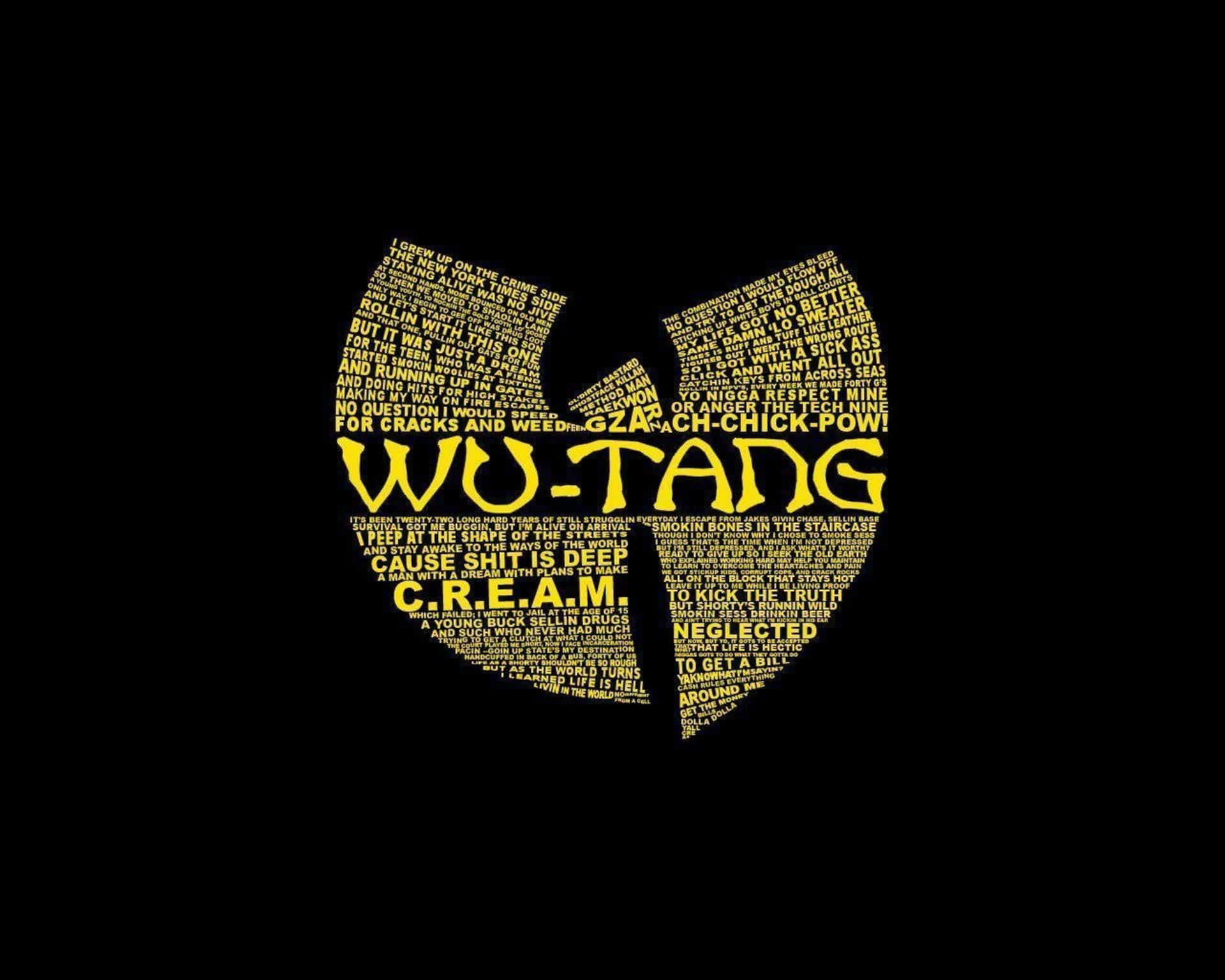 Wu Tang Clan Logo 4k Background