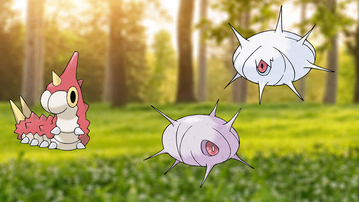 Wurmple, Cascooon, And Silcoon Background